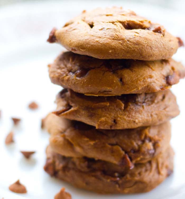 Pumpkin Cinnamon Chip Cookies