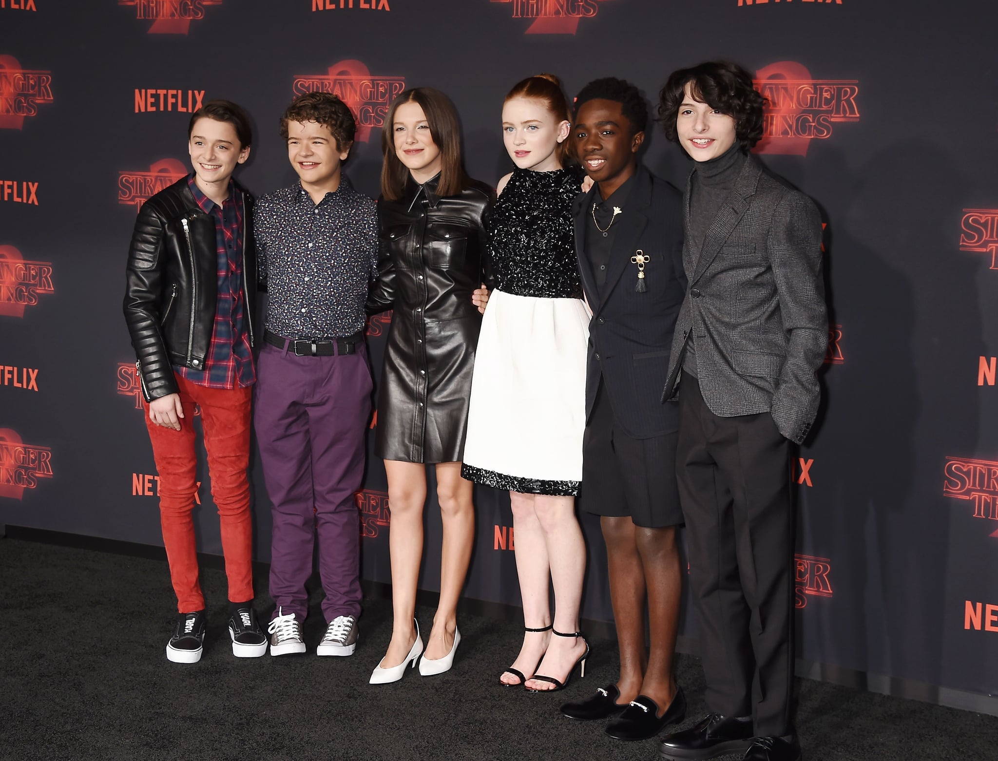 Millie Bobby Brown At Stranger Things Season 2 Premiere Popsugar Celebrity