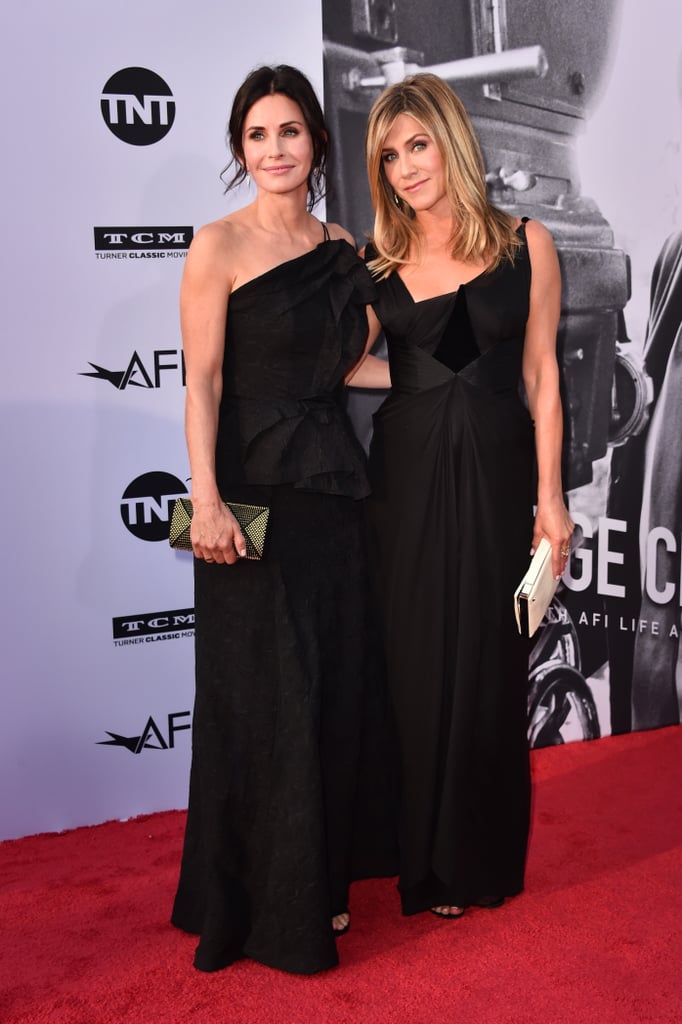 Jennifer Aniston and Courteney Cox at AFI Gala June 2018