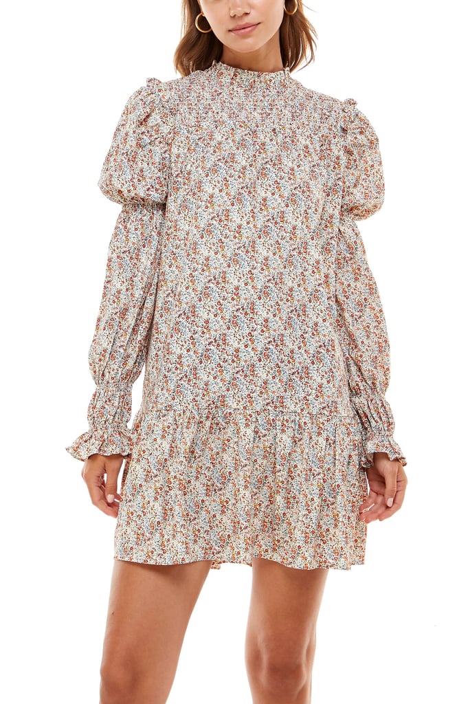 Totally Bridgerton-Inspired: WAYF Rovigo Floral Long Sleeve Minidress