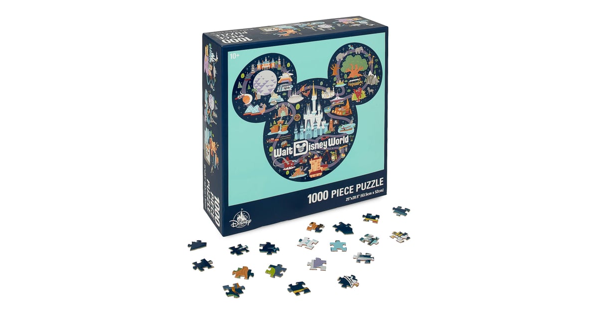 Walt Disney World Map Puzzle Mickey Mouse Icon Walt Disney World Map Puzzle | Discover A Whole New World  With These 30 Disney-Themed Jigsaw Puzzles | Popsugar Smart Living Photo 26