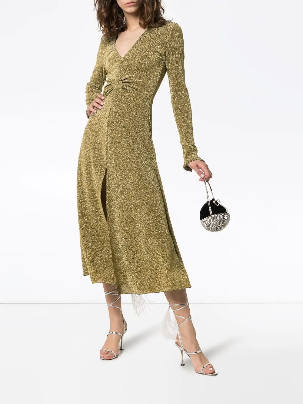 Rotate hotsell lurex dress