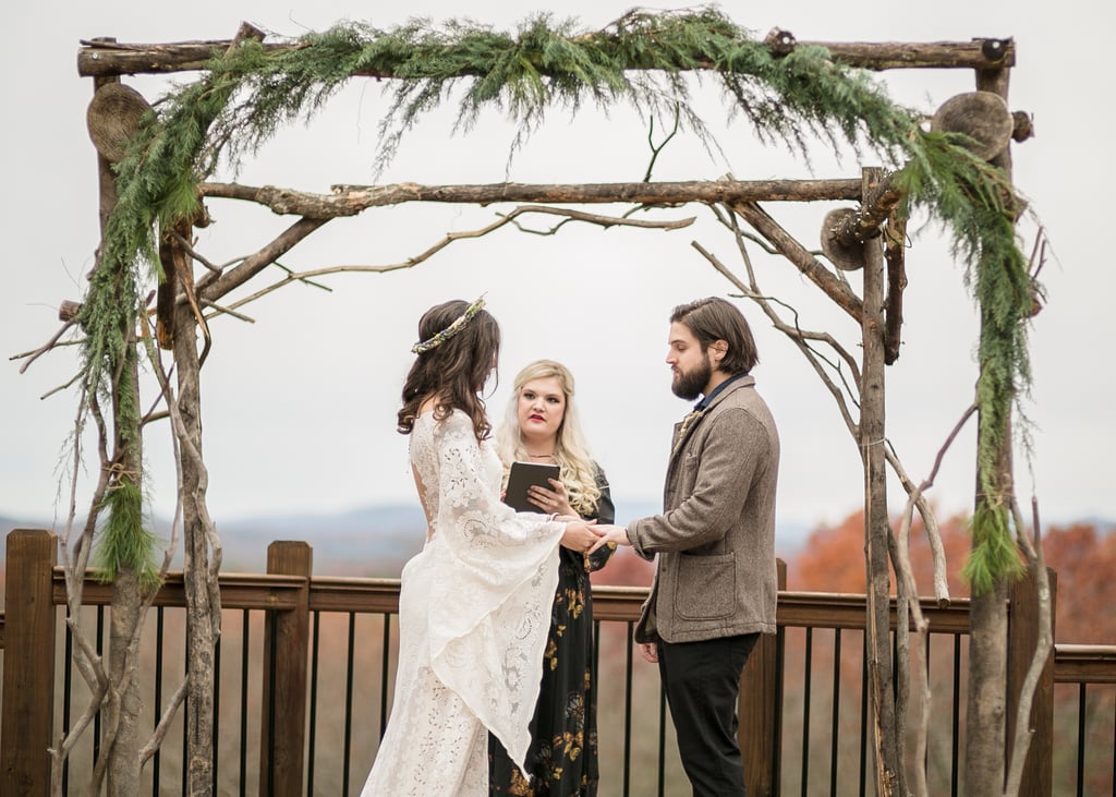 Boho Winter Wedding Popsugar Love And Sex Photo 45