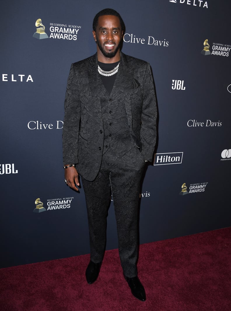 Diddy at Clive Davis's 2020 Pre-Grammy Gala in LA