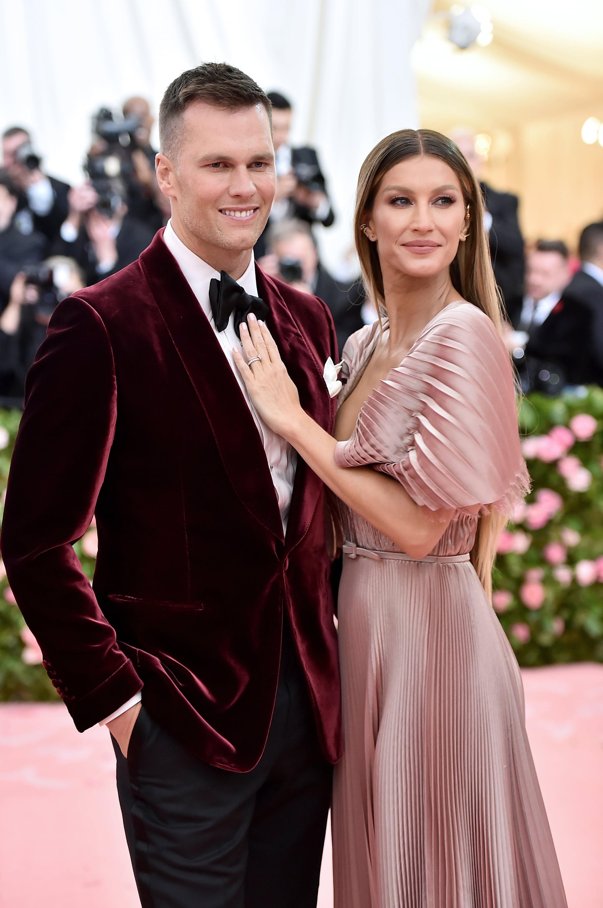 NEW YORK, NEW YORK - MAY 06: Tom Brady and Gisele Bündchen attend The 2019 Met Gala Celebrating Camp: Notes on Fashion at Metropolitan Museum of Art on May 06, 2019 in New York City. (Photo by Theo Wargo/WireImage)