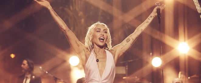 See Miley Cyrus's Outfits From 2022 New Year's Eve Special