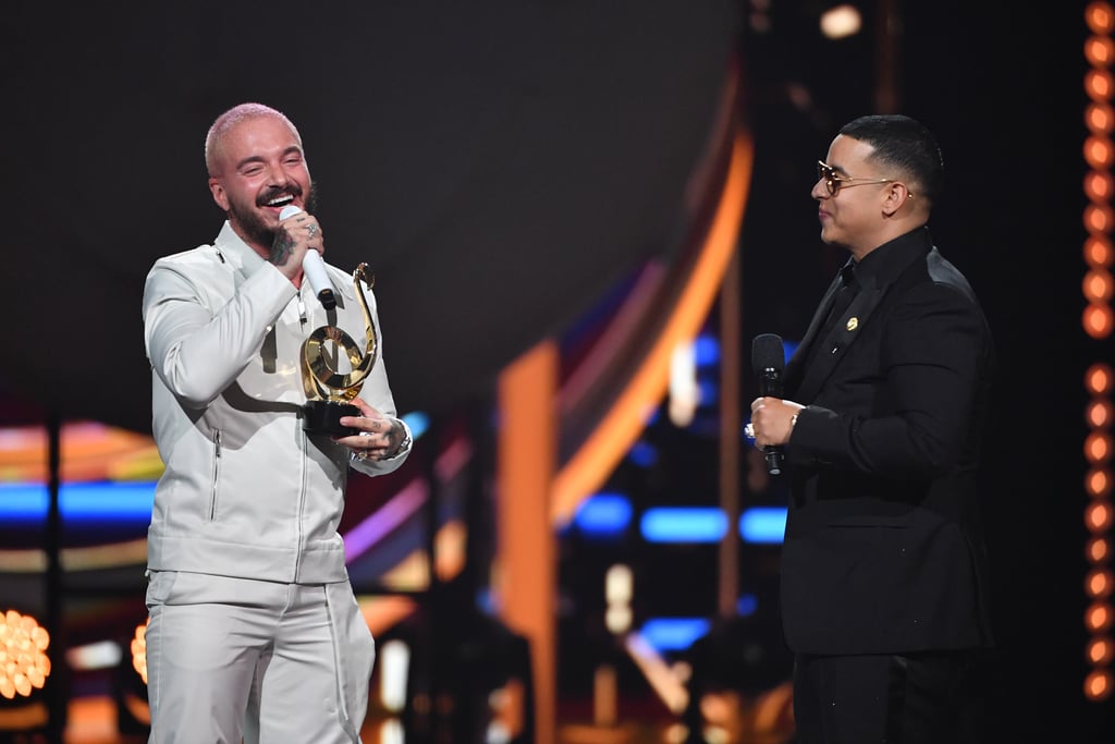 J Balvin Wins Global Icon Award at Premio Lo Nuestro