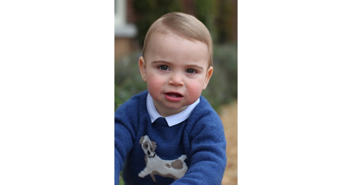 Prince Louis&#39;s First Birthday Portraits | POPSUGAR Celebrity Australia Photo 2