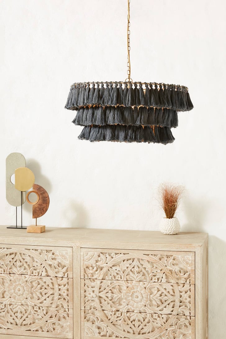 Anthropologie fela tasseled chandelier cheap