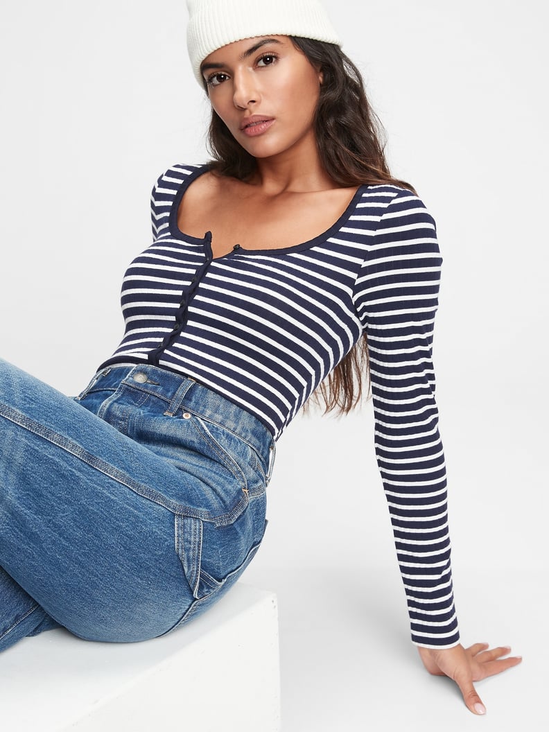 Gap Henley Bodysuit