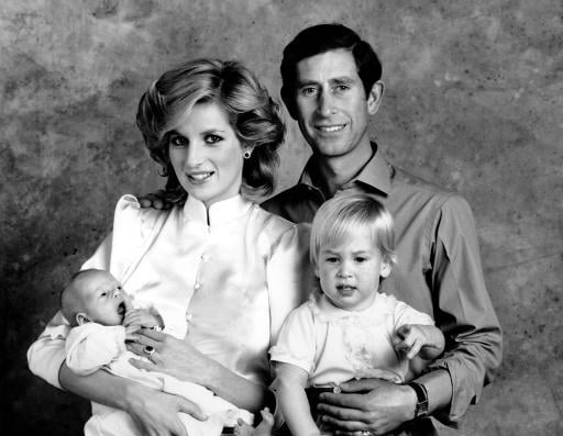 This Wales family photo once again employed the studio look of the time and caught the little ones in motion. 
Source: