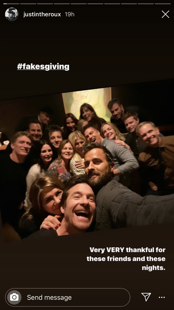 Jennifer Aniston Friendsgiving Celebration Pictures 2019