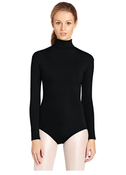 Capezio Women's Turtleneck Long Sleeve Leotard