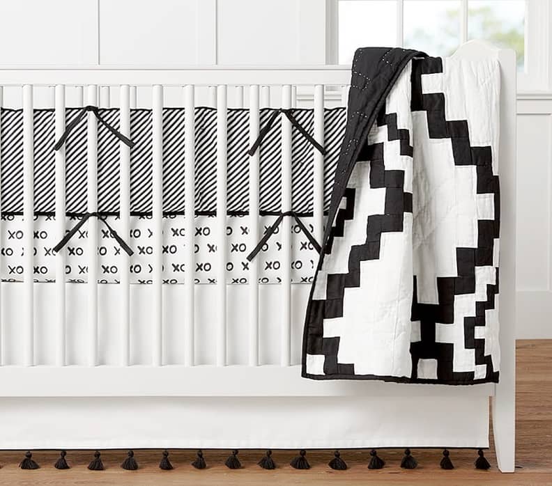 Black and White Nursery Decor POPSUGAR Family