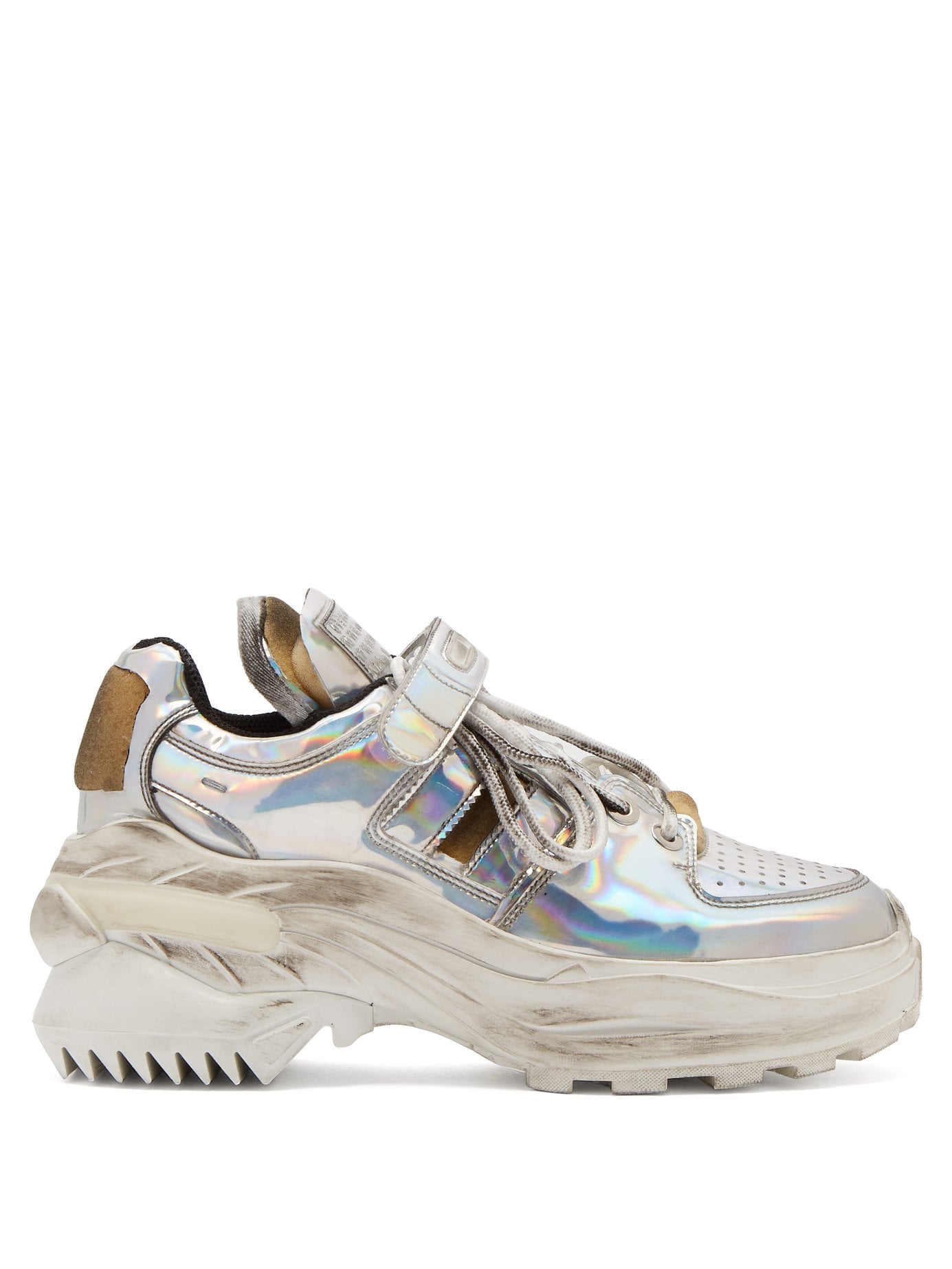 lijn gehandicapt Edele Maison Margiela Retro Fit Deconstructed Low-Top Leather Trainers | 25 Cool  Sneakers That Beat Every Other Gift on Our Wishlists | POPSUGAR Fashion  Photo 21