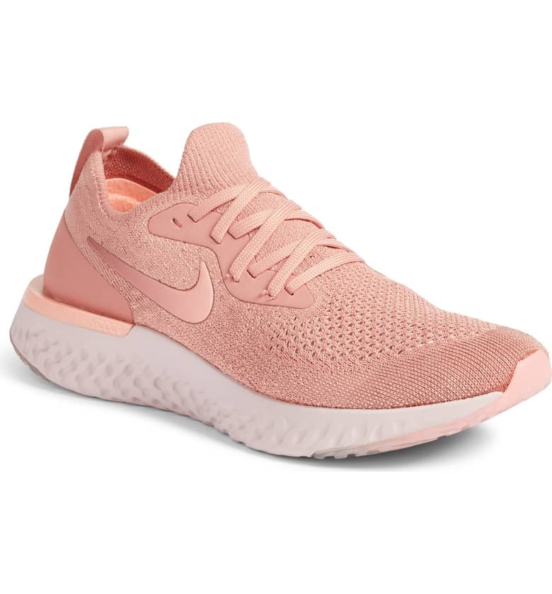 nike pink sport shoes