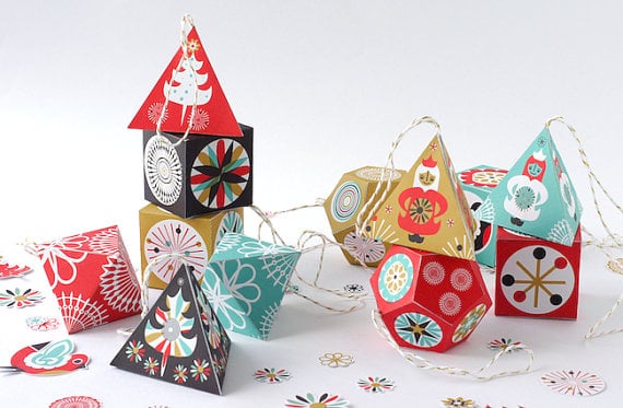 DIY holiday ornament kit book