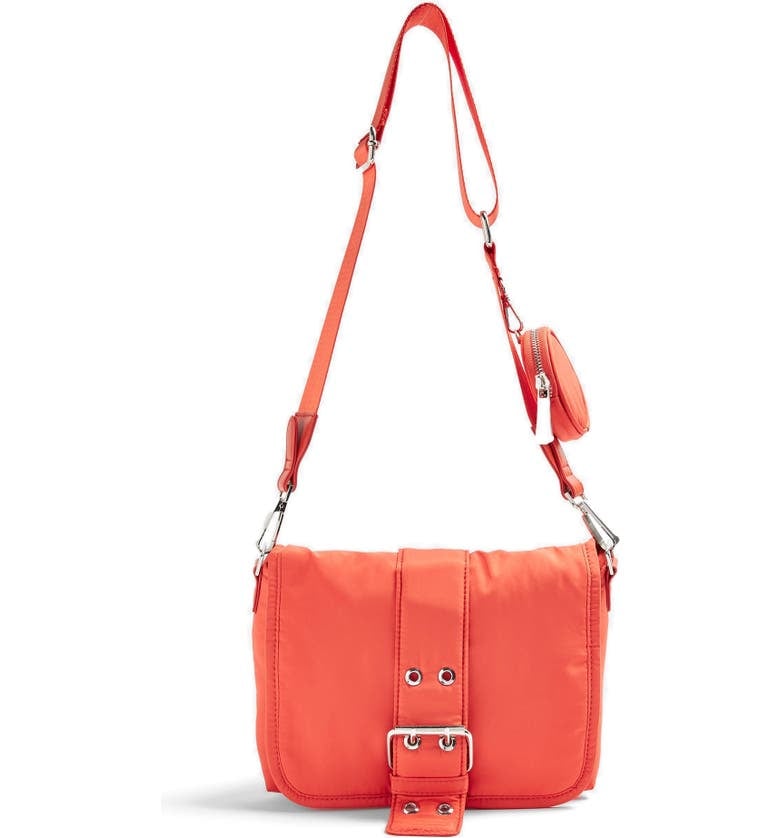 Topshop Buckled Crossbody Bag