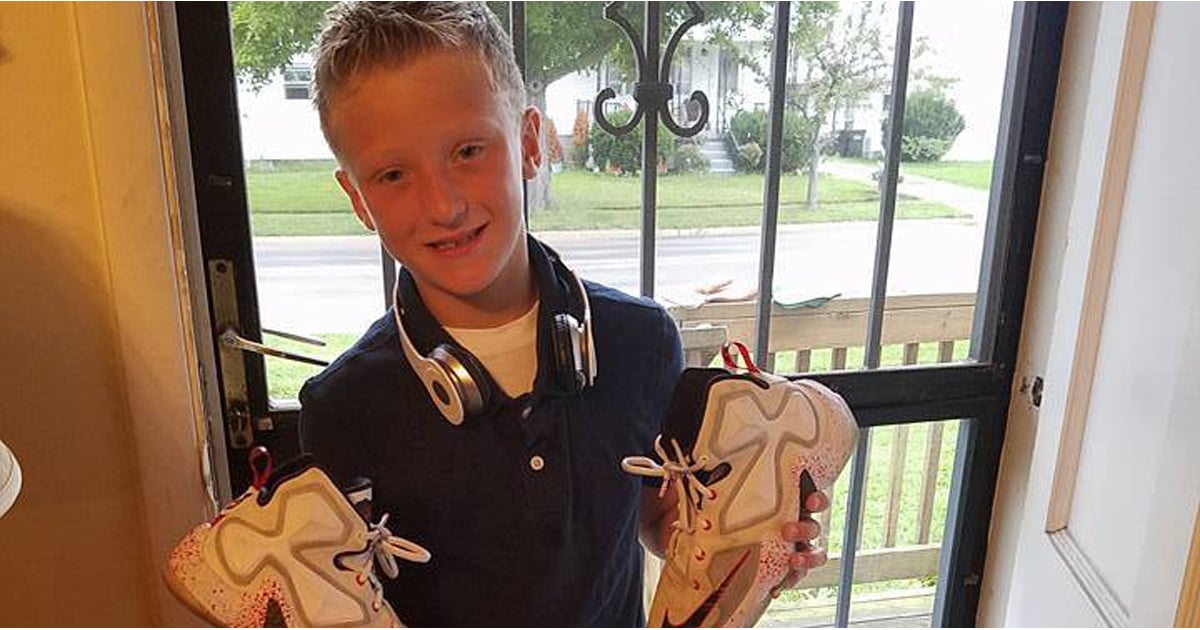 Young Boy Asks Mom to Give Shoes to Friend | POPSUGAR Family