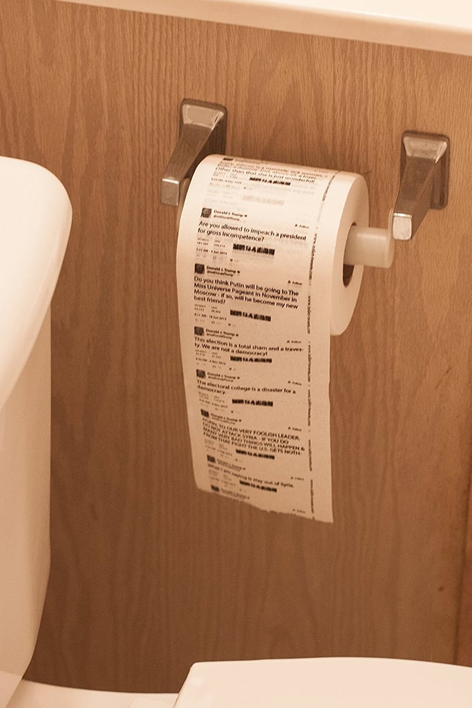 Donald Trump Tweet Toilet Paper