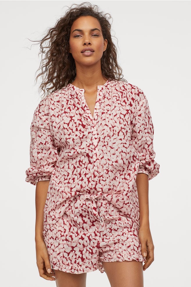 H&M Pyjama Blouse and Shorts