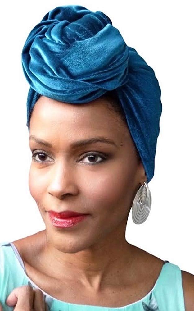 The Regal Wrap Velvet Headwrap