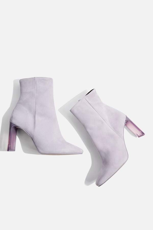 Topshop Hibiscus Ankle Boots