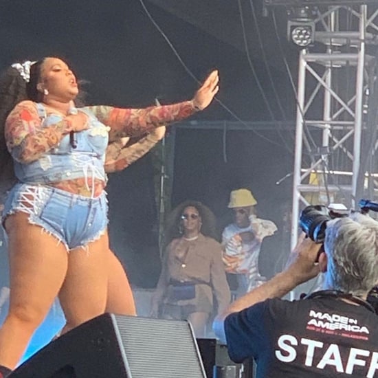 Beyonce at Lizzo's Made in America Performance