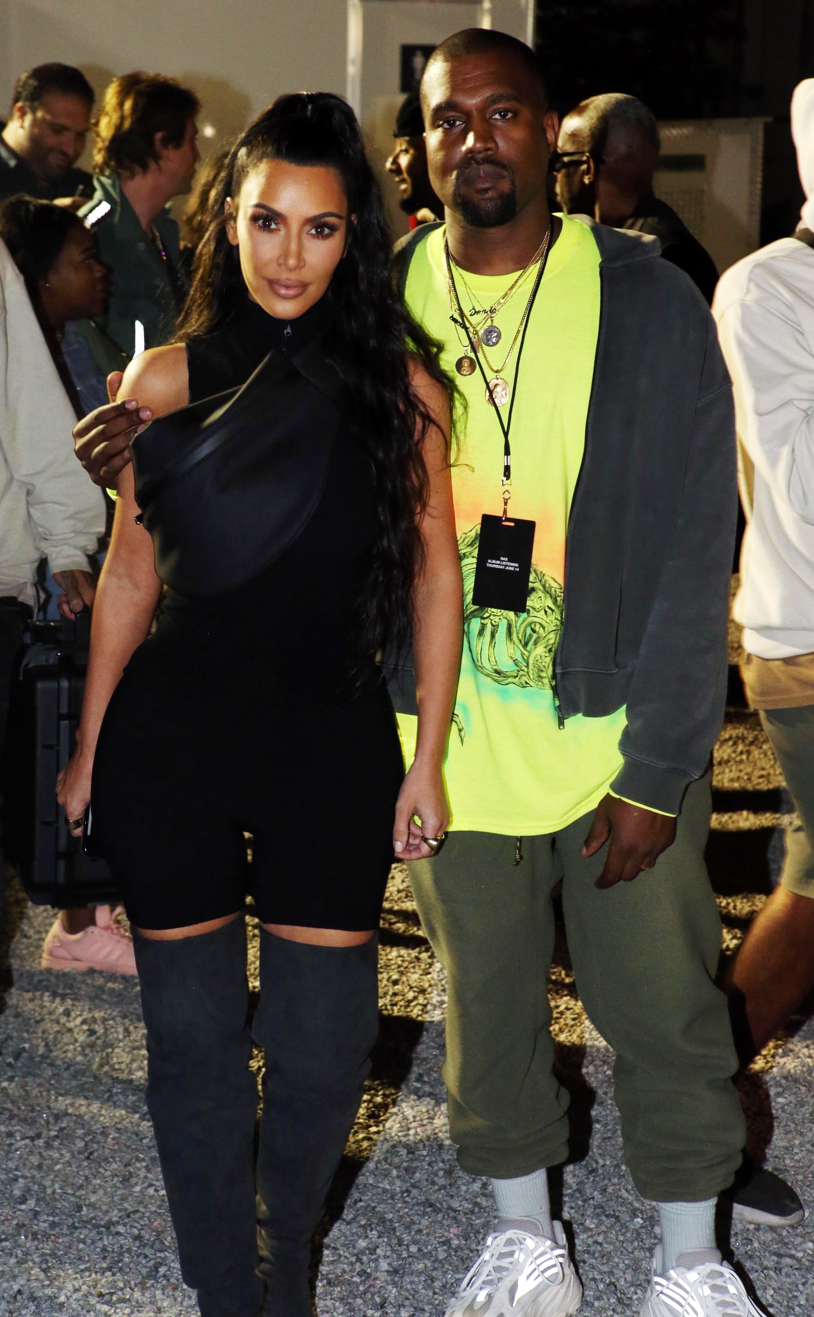 Kim Kardashian and Kanye West's Signature Red Carpet Pose | POPSUGAR ...