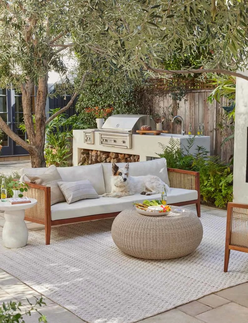 A Comfortable Outdoor Couch: Lulu and Georgia Rosen Indoor / Outdoor Sofa