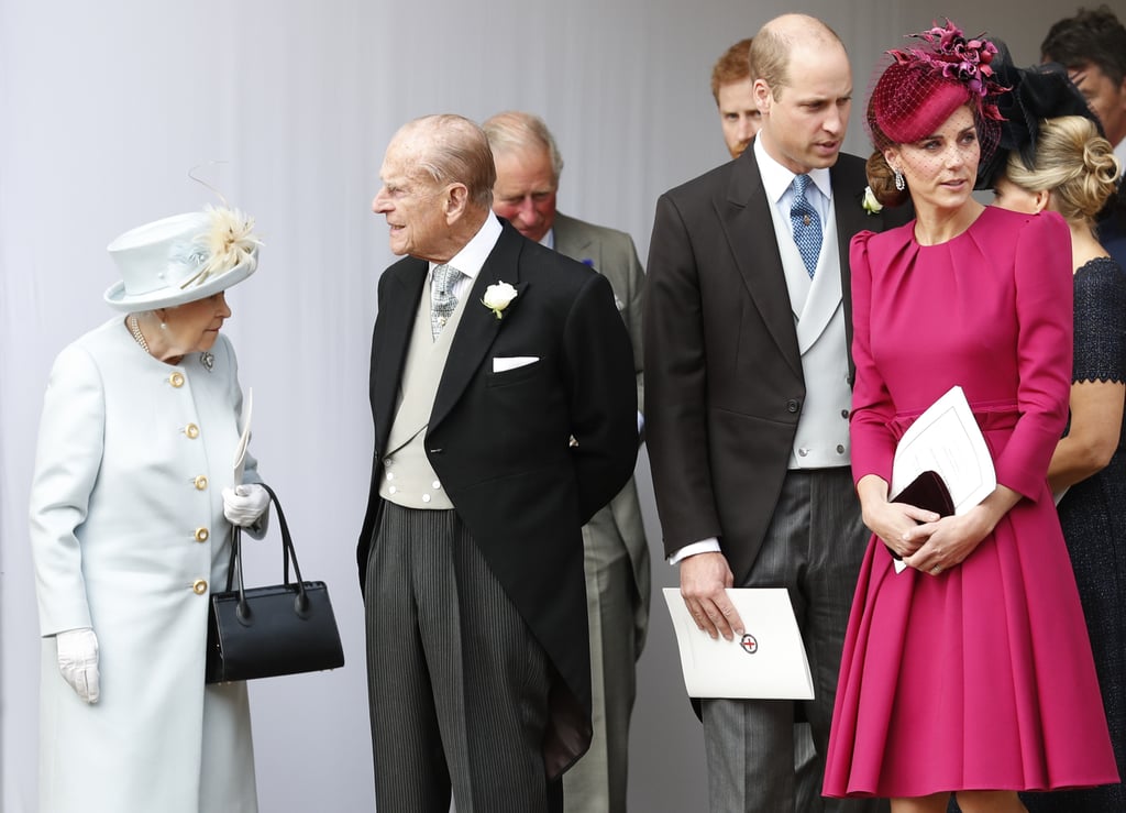 Kate Middleton and Prince William at Eugenie's Wedding