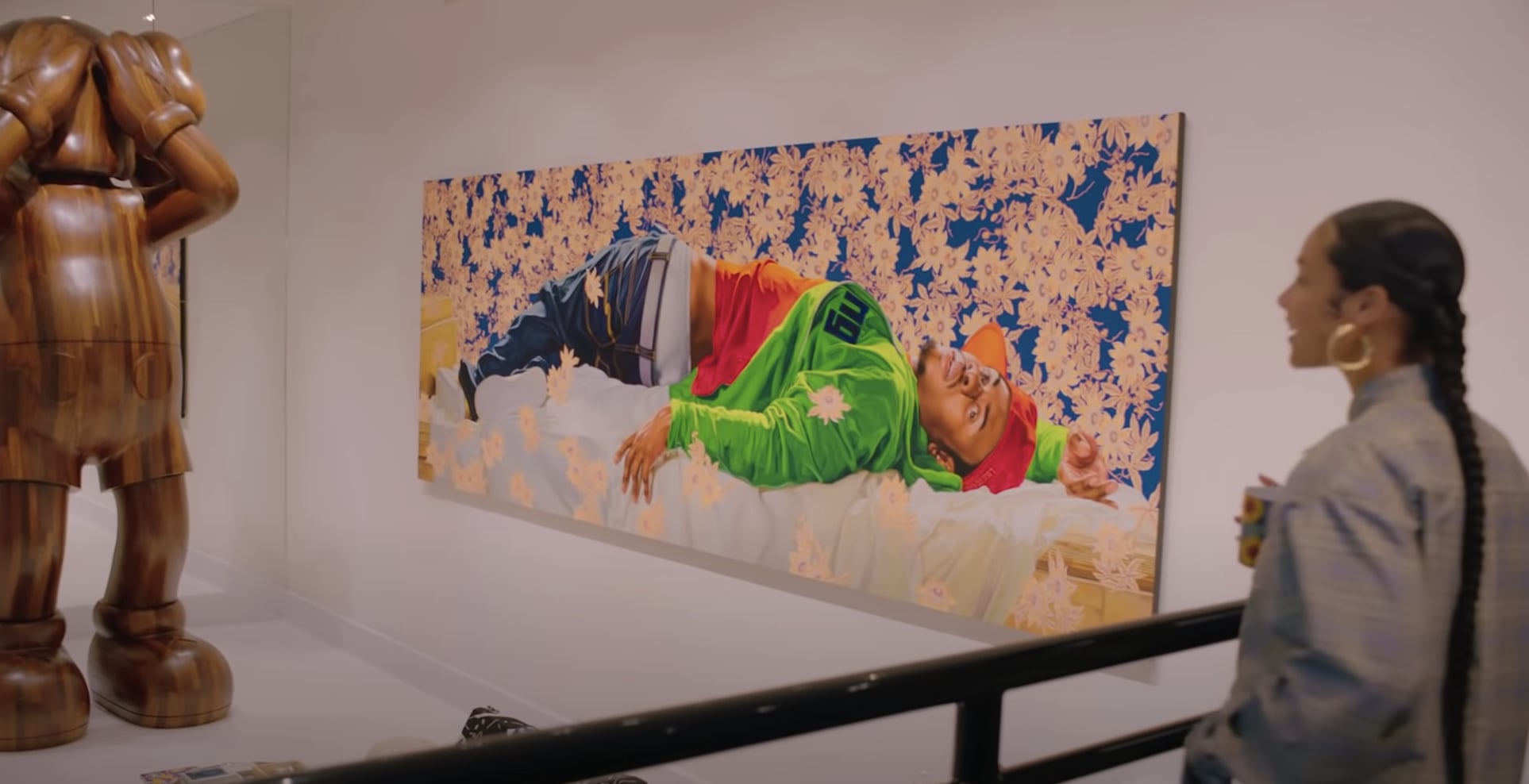 images Kehinde Wiley House 25 foot long kehinde wiley painting