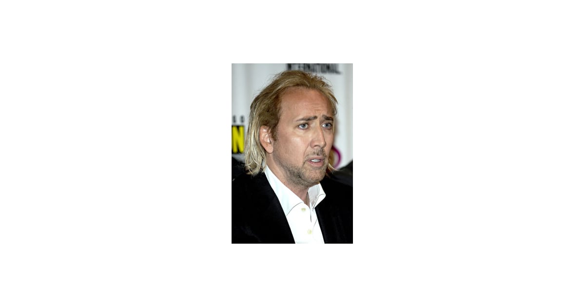 Picture of Nicolas Cage With Blond Hair | POPSUGAR Beauty