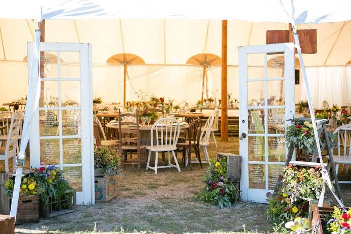 Rural Outdoor Reception