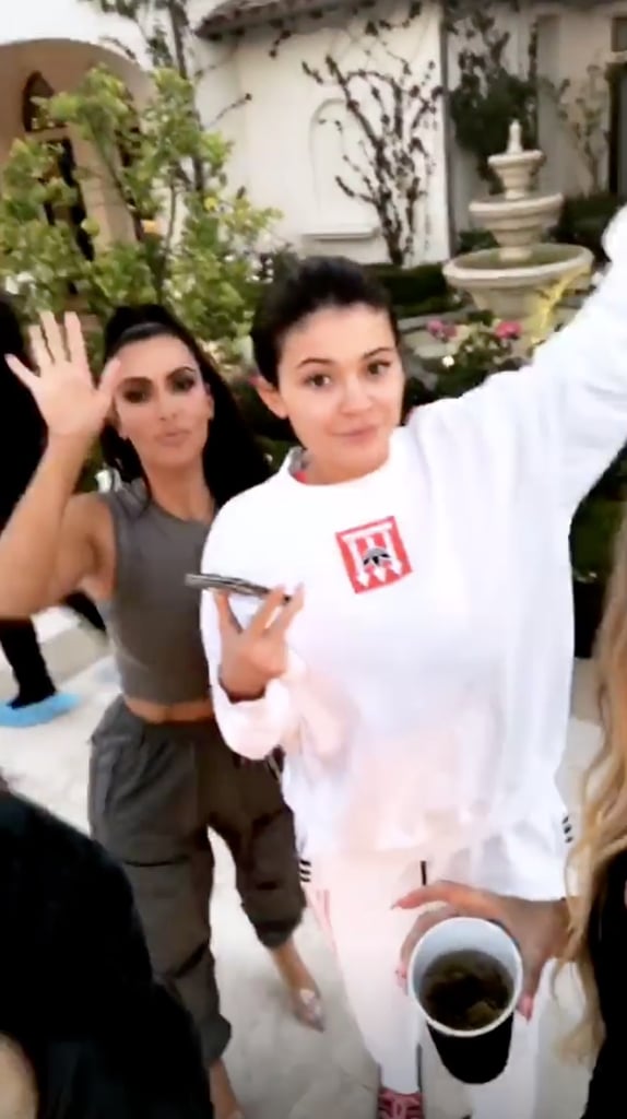 Kylie and Kim Joined in on the Fun