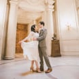 This Vintage City Hall Wedding Proves Intimate Ceremonies Can Be Even More Romantic