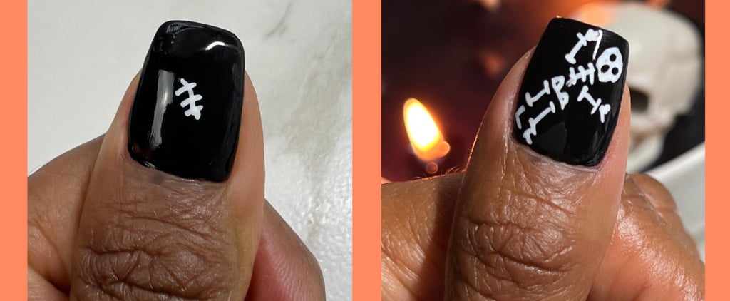 How to Do Skeleton Nail Art: Step by Step Photos