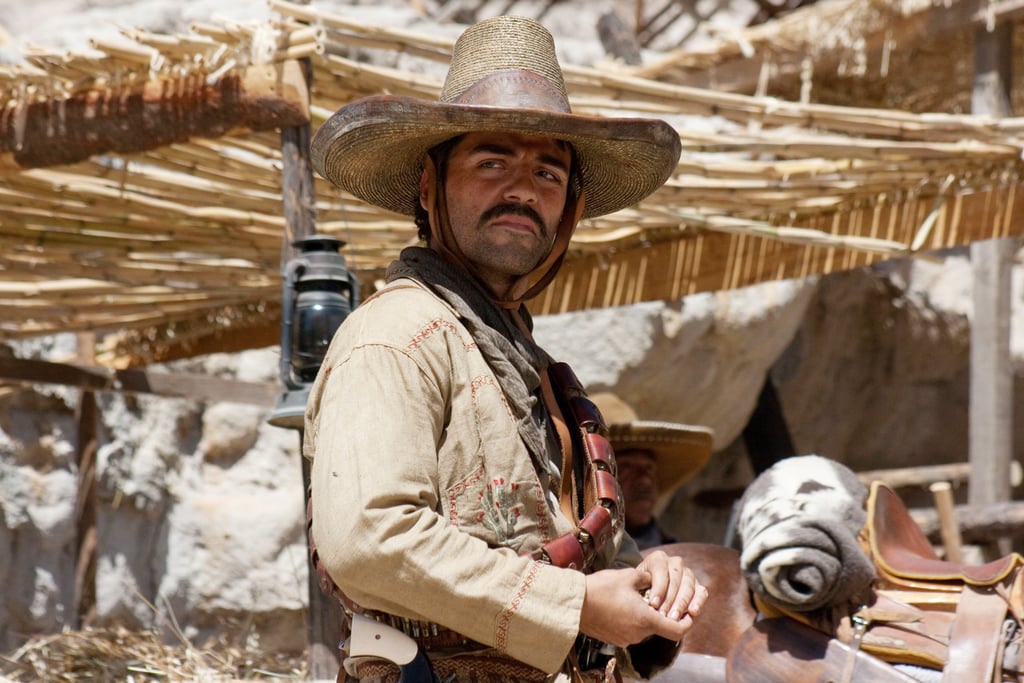 And with a thick mustache. Good lord, man. Give us a chance to breathe.