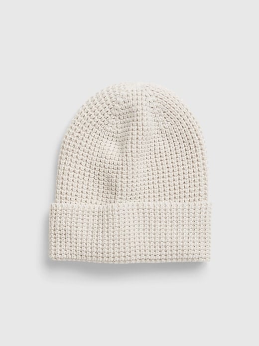 Gap Organic Cotton Waffle-Knit Beanie