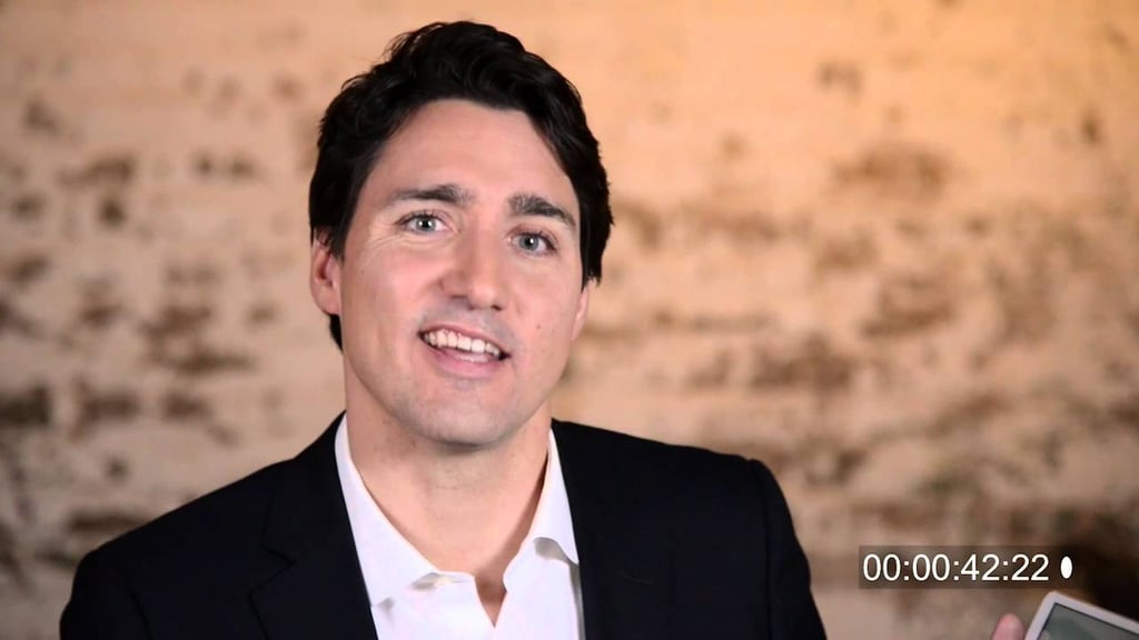 When He Recited Poetry. In French. Because He's Bilingual.