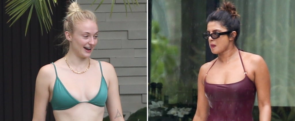 Sophie Turner and Priyanka Chopra Slip Into Sexy Swimsuits While Basking in the Miami Sun