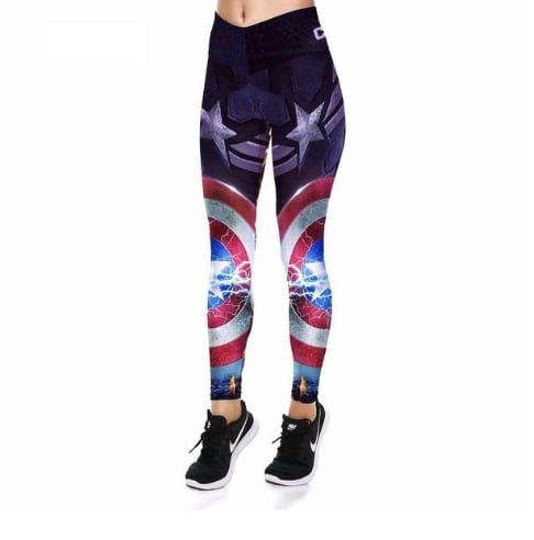 Captain america clearance workout leggings