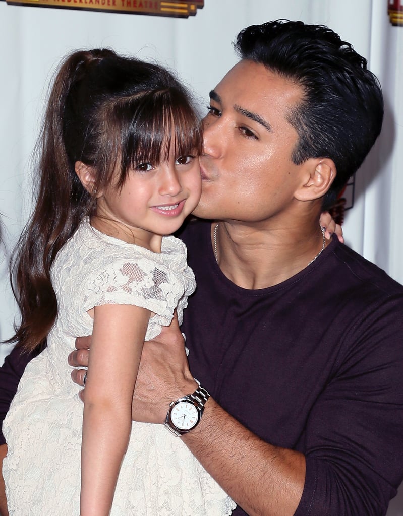 Mario Lopez and His Daughter on Red Carpet May 2016