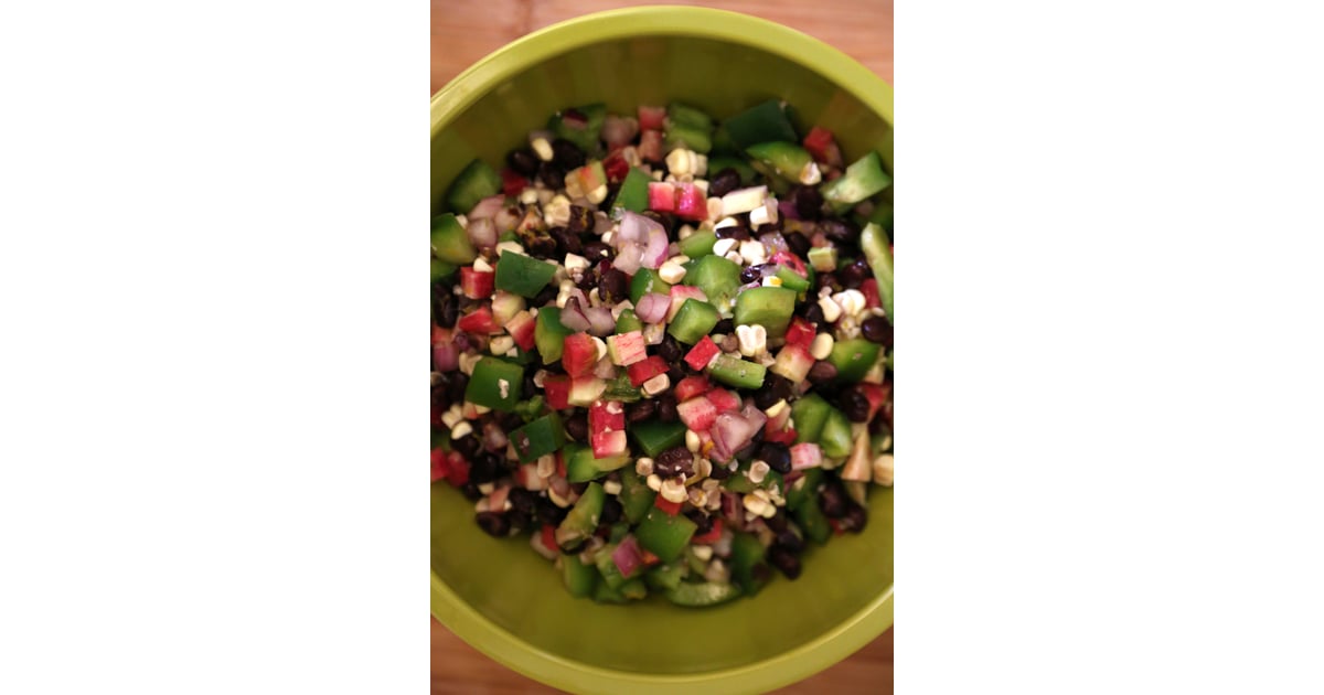 Black Bean, Corn, and Radish Salad Fast and Easy Vegan Dinner Recipes