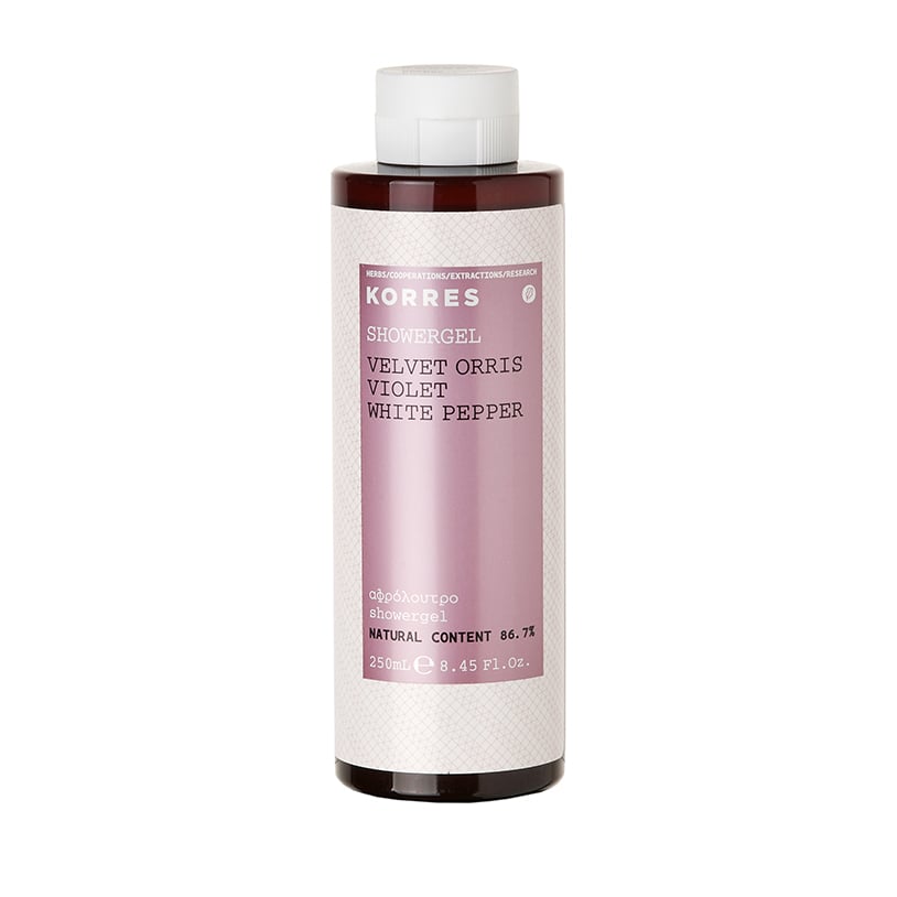 Korres Velvet Orris Violet White Pepper Shower Gel