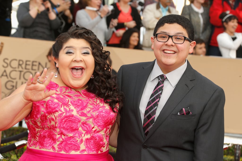 Rico Rodriguez and His Sister at the SAG Awards 2016