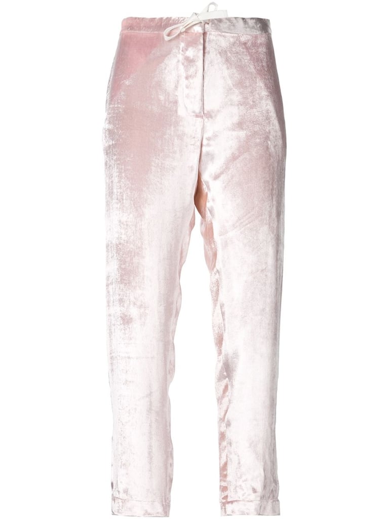 Yes, party dresses are a seasonal must have, but let's not count out party pants! These high-sheen Rosie Assoulin velvet trousers ($895) offer something unexpected yet elegant for all of my upcoming to-dos. 
— AM, assistant editor