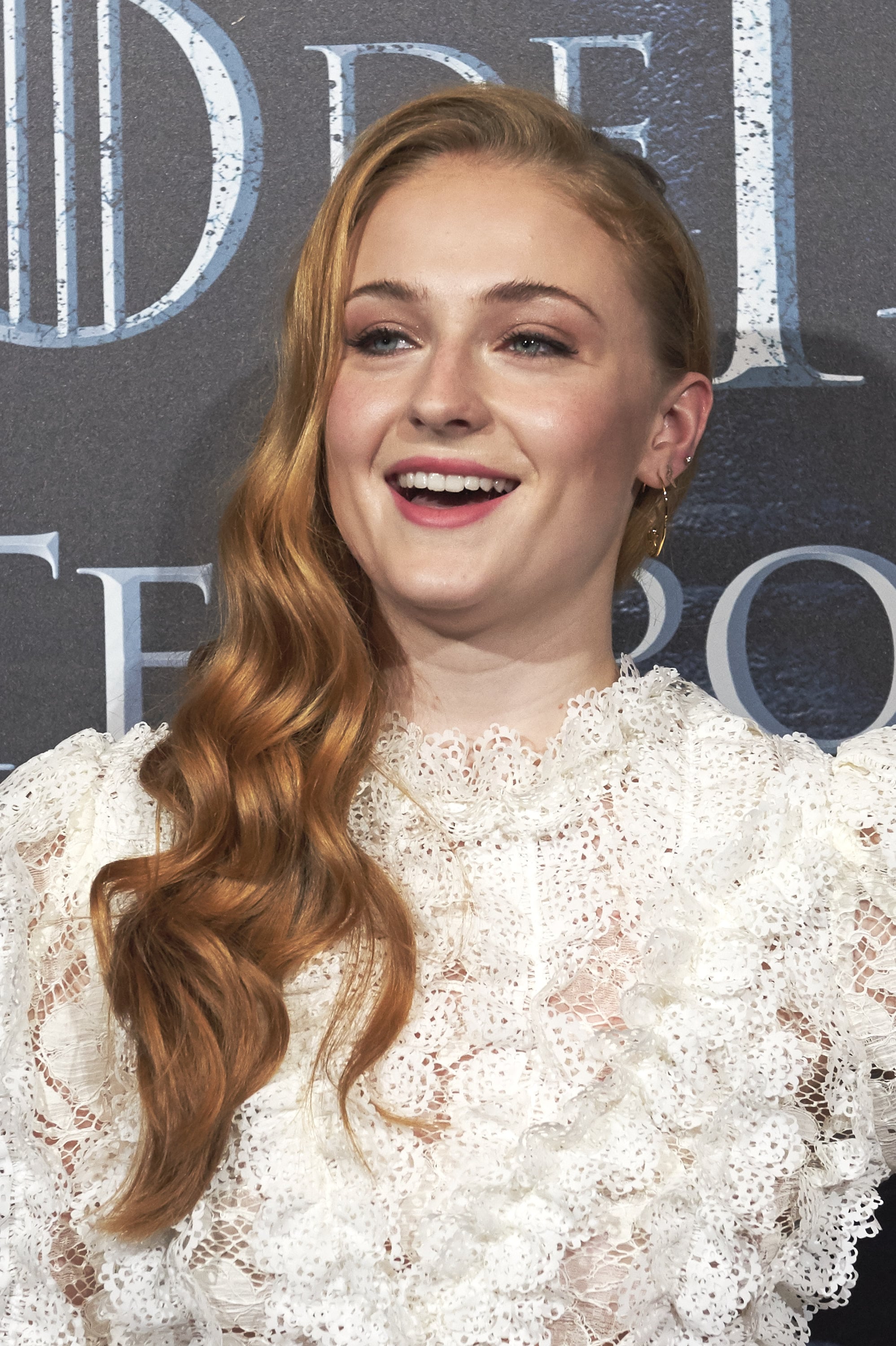 Sophie Turner has traded her signature red hair for blonde