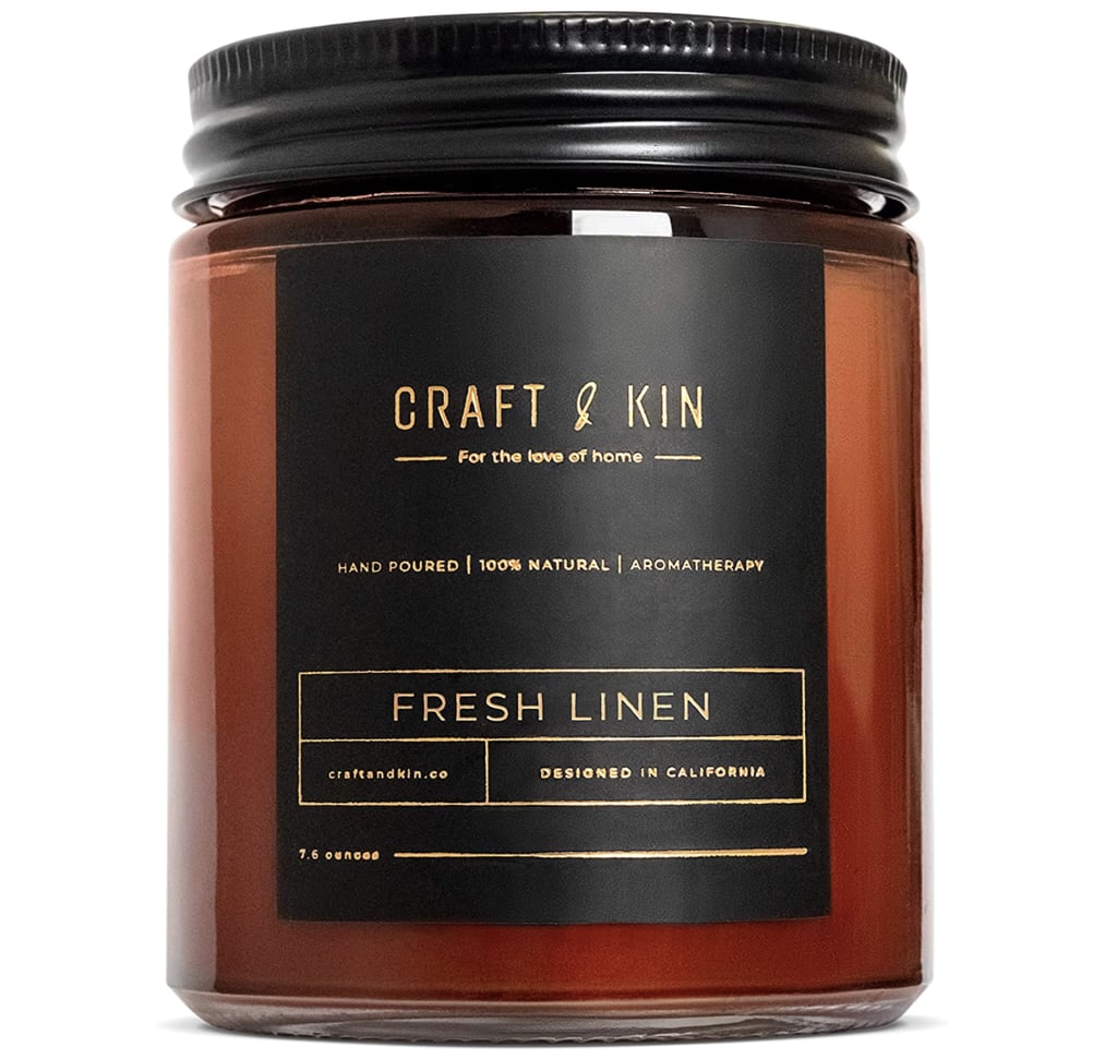 Craft and Kin Fresh Linen Soy Candle