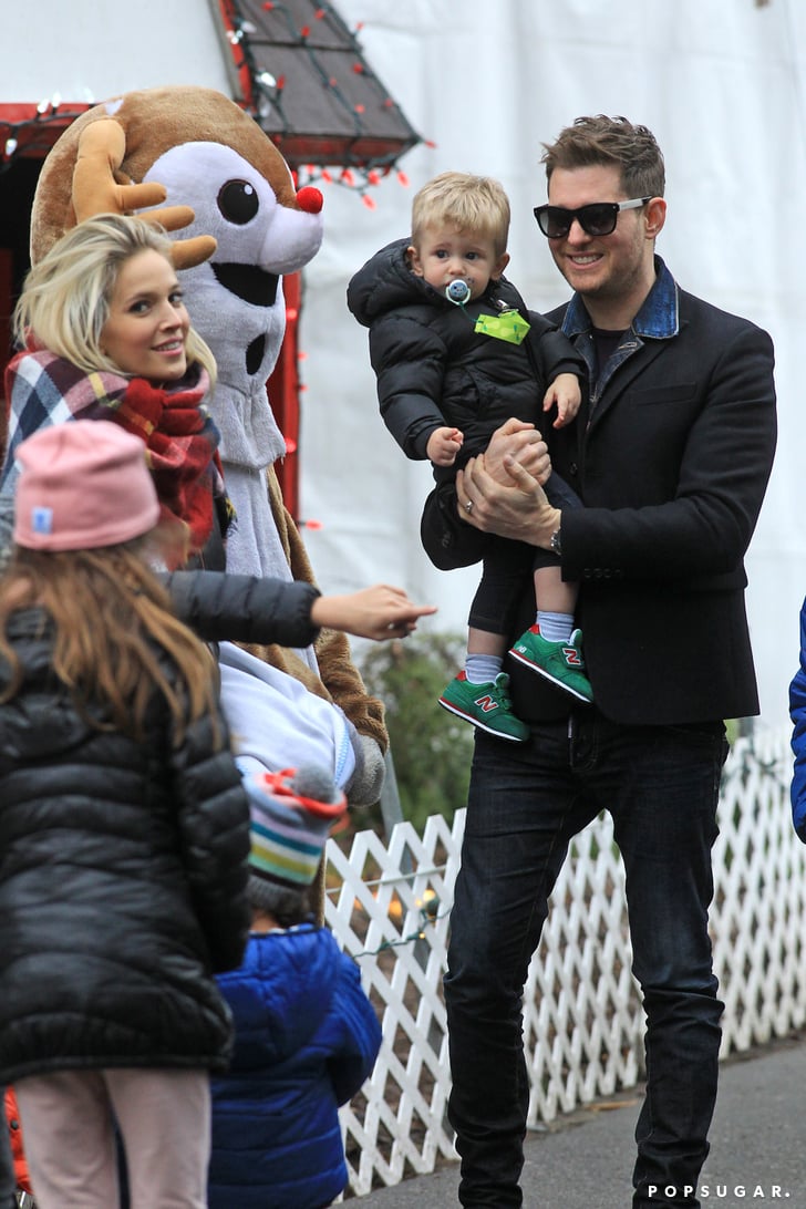 Michael Buble and Family Celebrate Christmas in Vancouver POPSUGAR